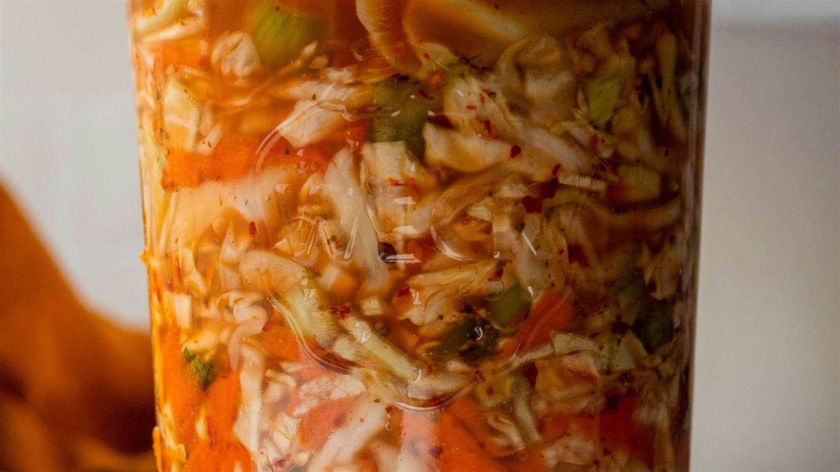 Root and Radish Kimchi + Sauerkraut Lactobacillus, Salt, and