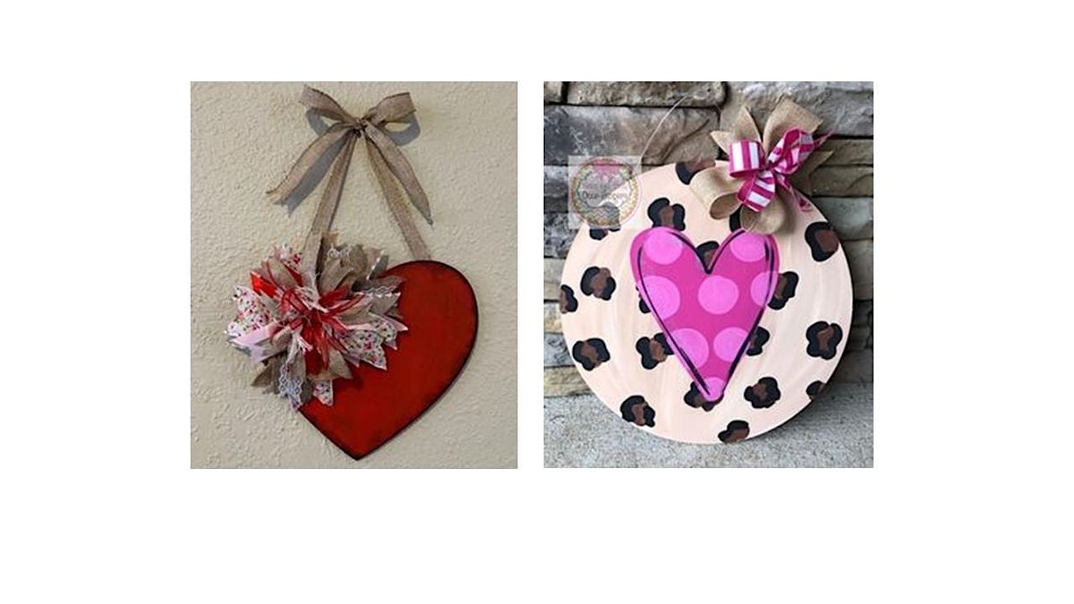 VALENTINES DOOR HANGER CREATIVE CLASS