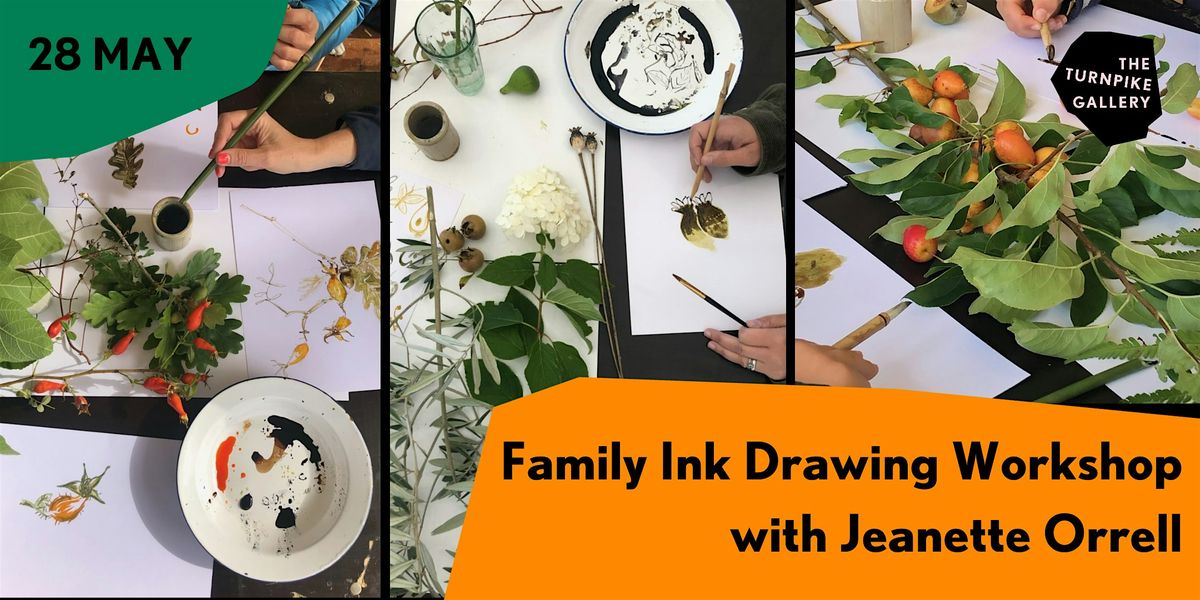 May Half Term Workshop - Ink Drawing with Jeanette Orrell, The Turnpike ...