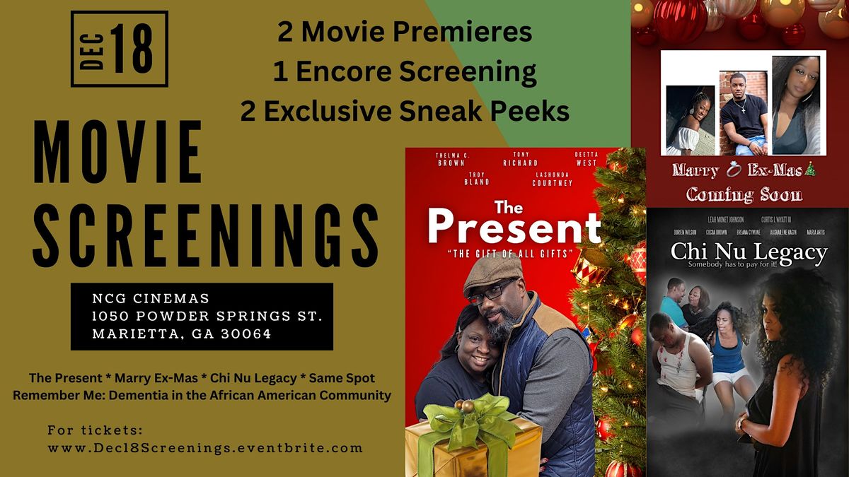 Fundraising Movie Screenings, NCG Cinemas, Powder Springs Street