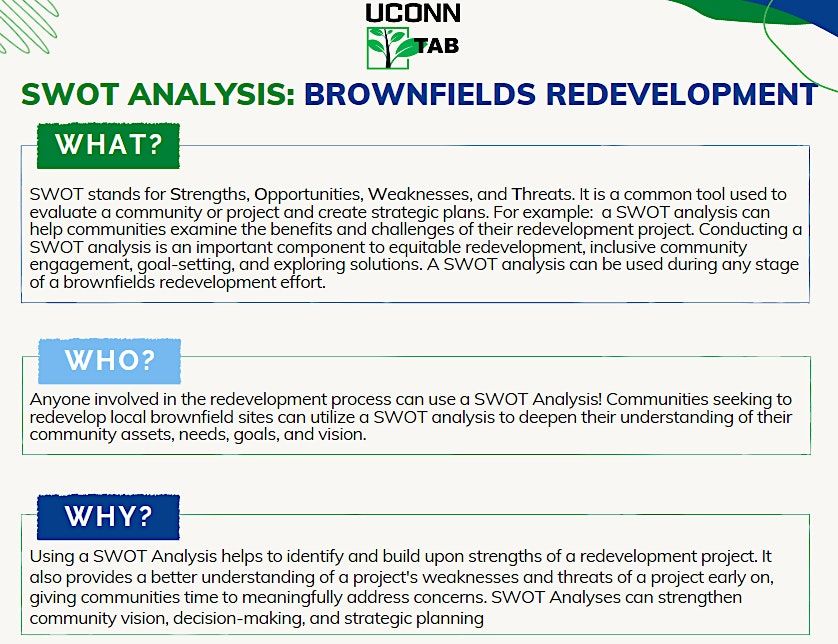 UConn TAB Webinar - SWOT Analysis (A Community Engagement Tool), April ...