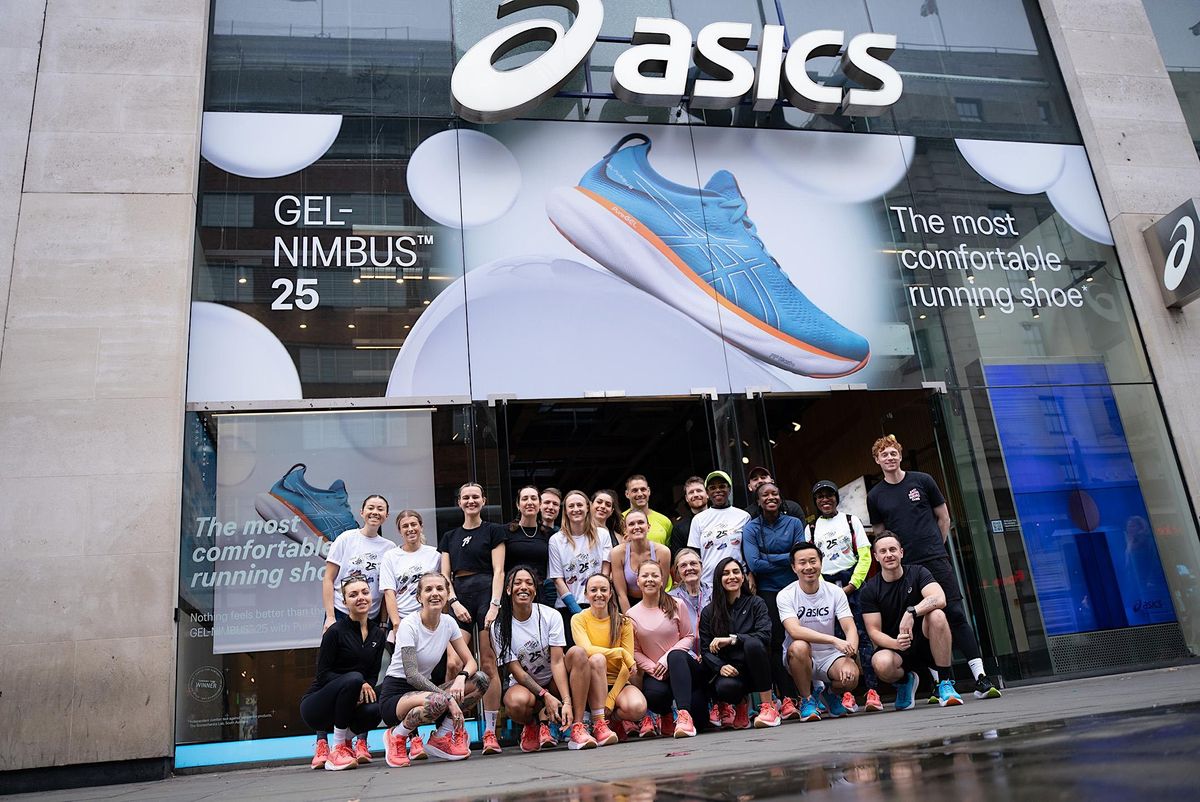 ASICS Run Club, Oxford Street, London every Wednesday and Friday 18:00pm, ASICS, London, June 14