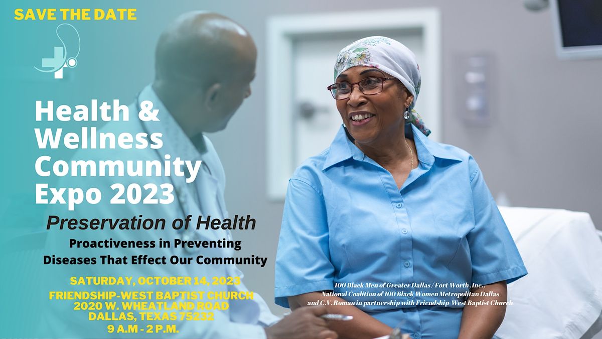Health & Wellness Community Expo 2023, FriendshipWest Baptist Church