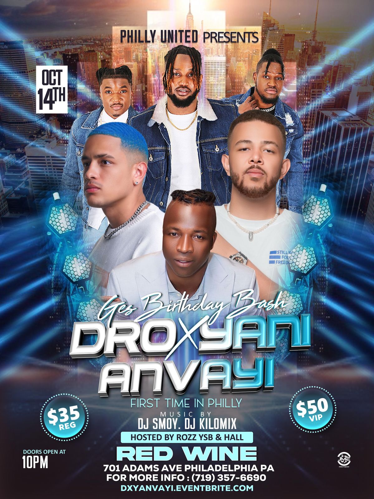 DROXYANYANVAYI LIVE IN PHILADELPHIA FOR THE FIRST TIME, Red Wine