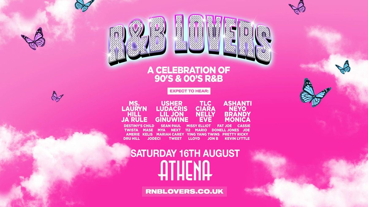 R&amp;B Lovers - Saturday 16th August  - Athena Leicester [SIGN UP FOR GENERAL TICKETS VIA LINK IN DESCRIPTION], 16 August