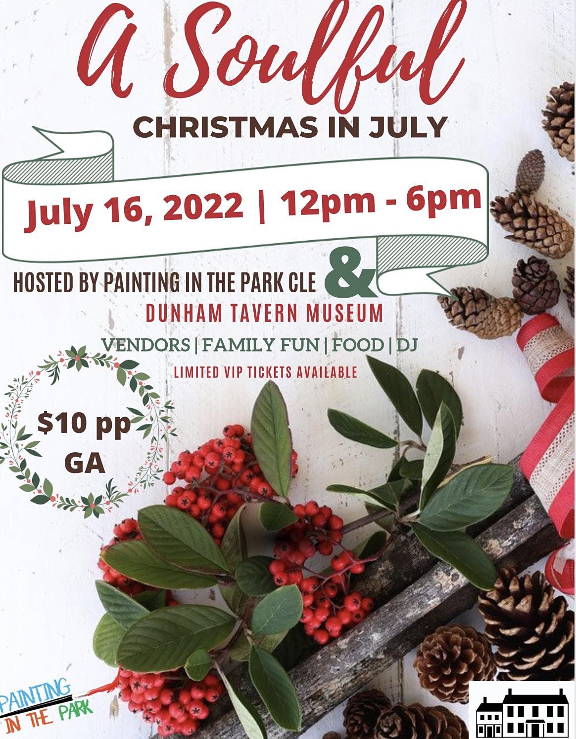Christmas In July Cleveland 2022 A Soulful Christmas In July, Dunham Tavern Museum, Cleveland, July 16 2022  | Allevents.in