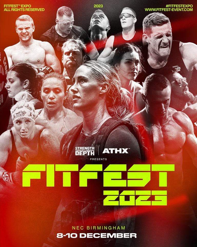 FitFest 2025, NEC Birmingham, 8 December to 10 December AllEvents.in