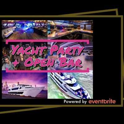 Miamis BIGGEST Mega Yacht Party ( Open Bar Included) + Optional Party
