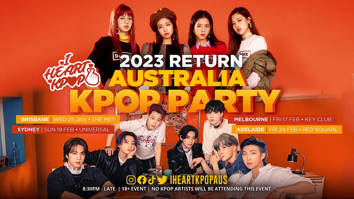 MELBOURNE KPOP PARTY 2023 RETURN x SKZ SPECIAL FRI 17 FEB, Key Club