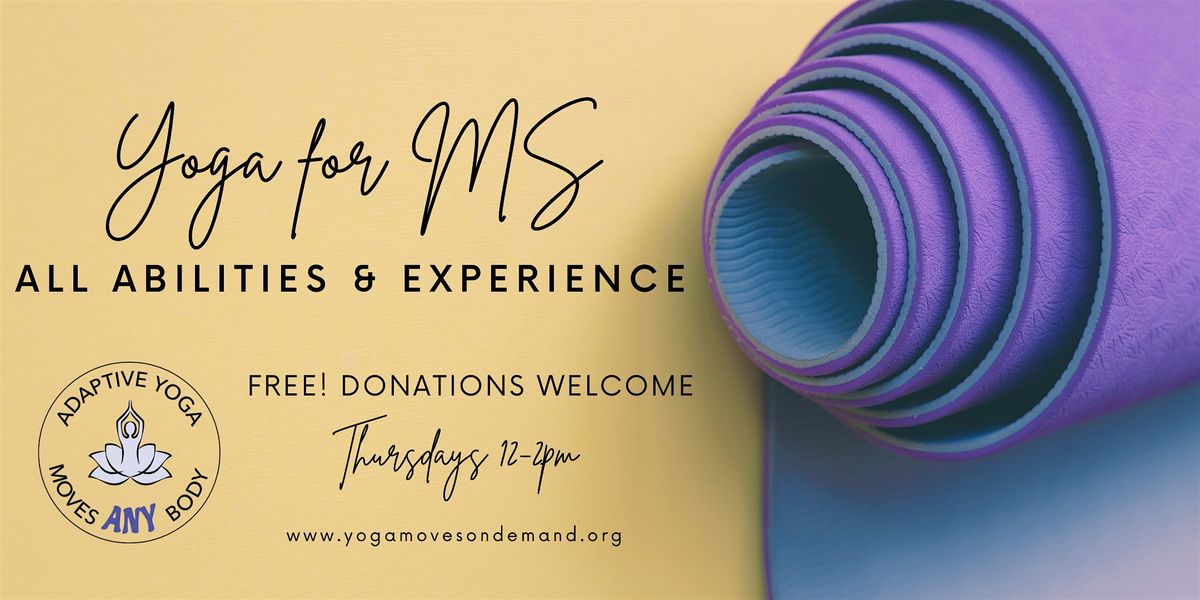 On Your Seat, Feet and Mat Yoga for MS | Event in Farmington Hills | AllEvents