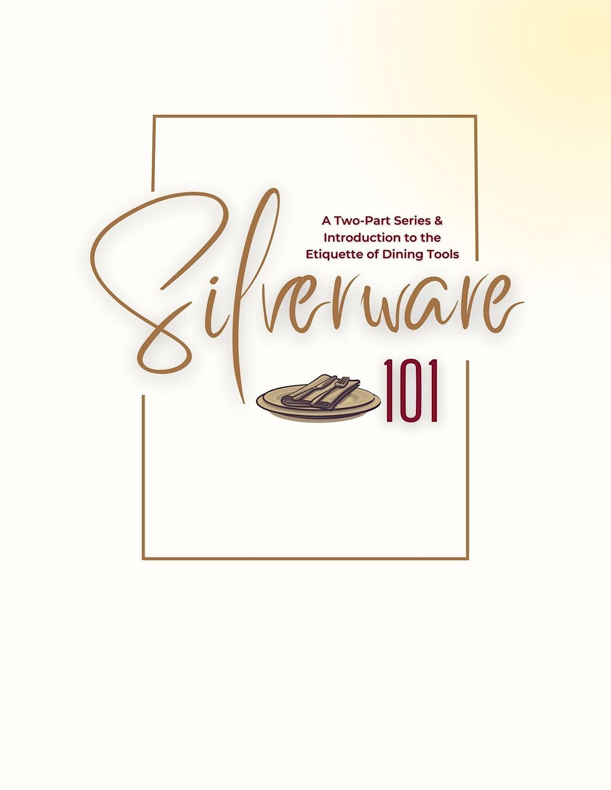 Silverware 101 Series, Part 1, Mebane Public Library, 3 February 2024