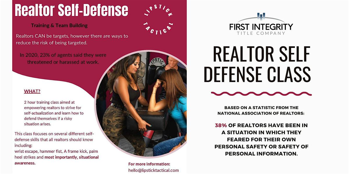 Realtor Self Defense, First Integrity Title - DTC - Blue Spruce ...