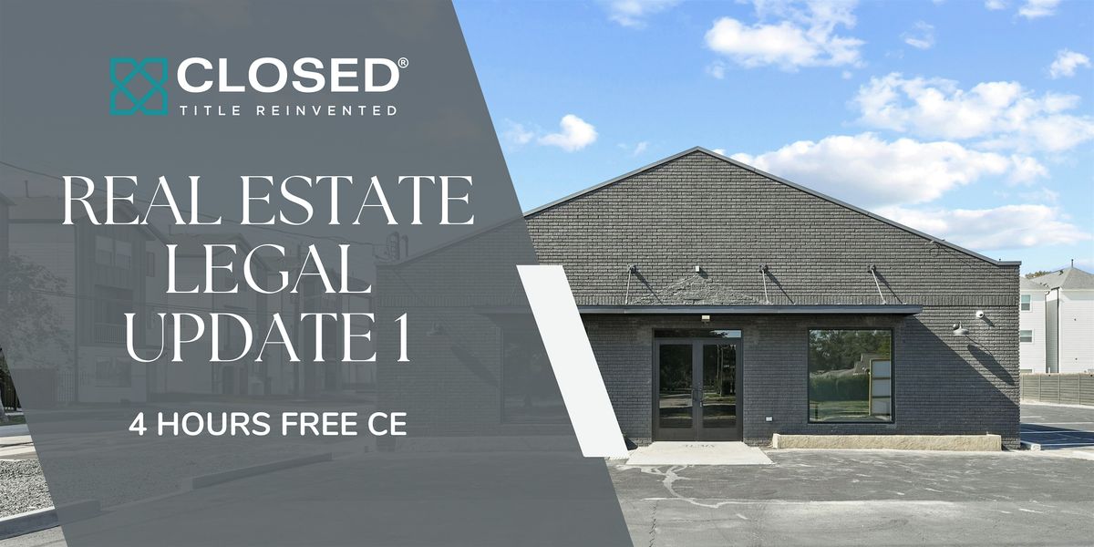 Legal Update 1: Complimentary 4 hour CE, 11 December | Event in Houston | AllEvents
