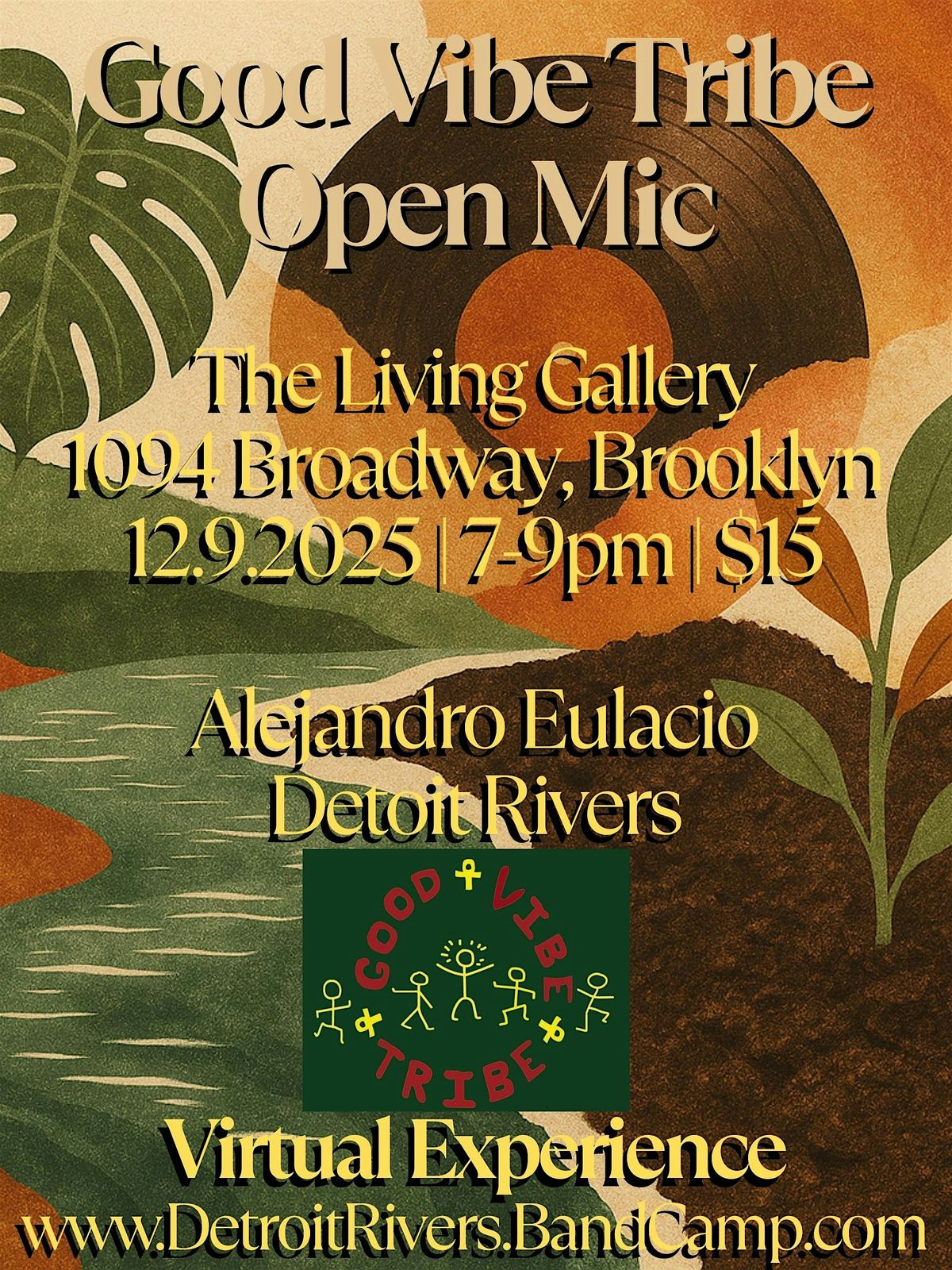 GOOD VIBE TRIBE - New York, 9 December | Event in Brooklyn | AllEvents