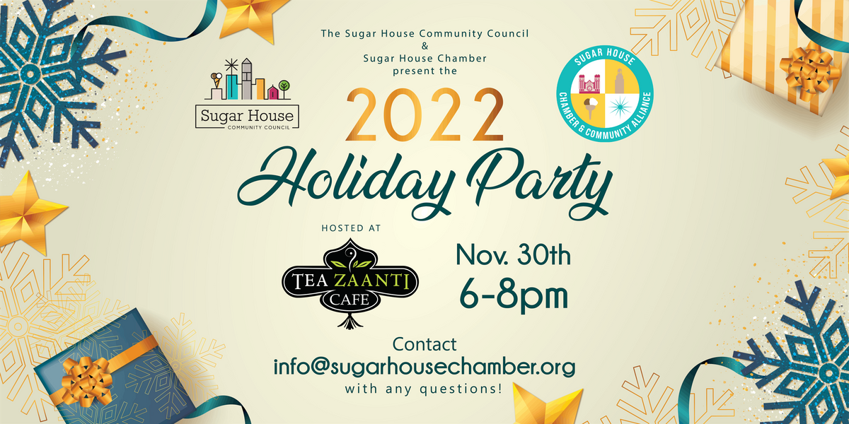 The Sugar House Community Council and Sugar House Chamber present the