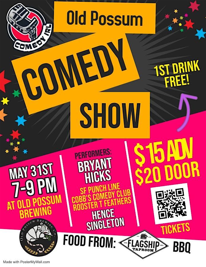 Old Possum Comedy Night | Event in Santa Rosa | AllEvents