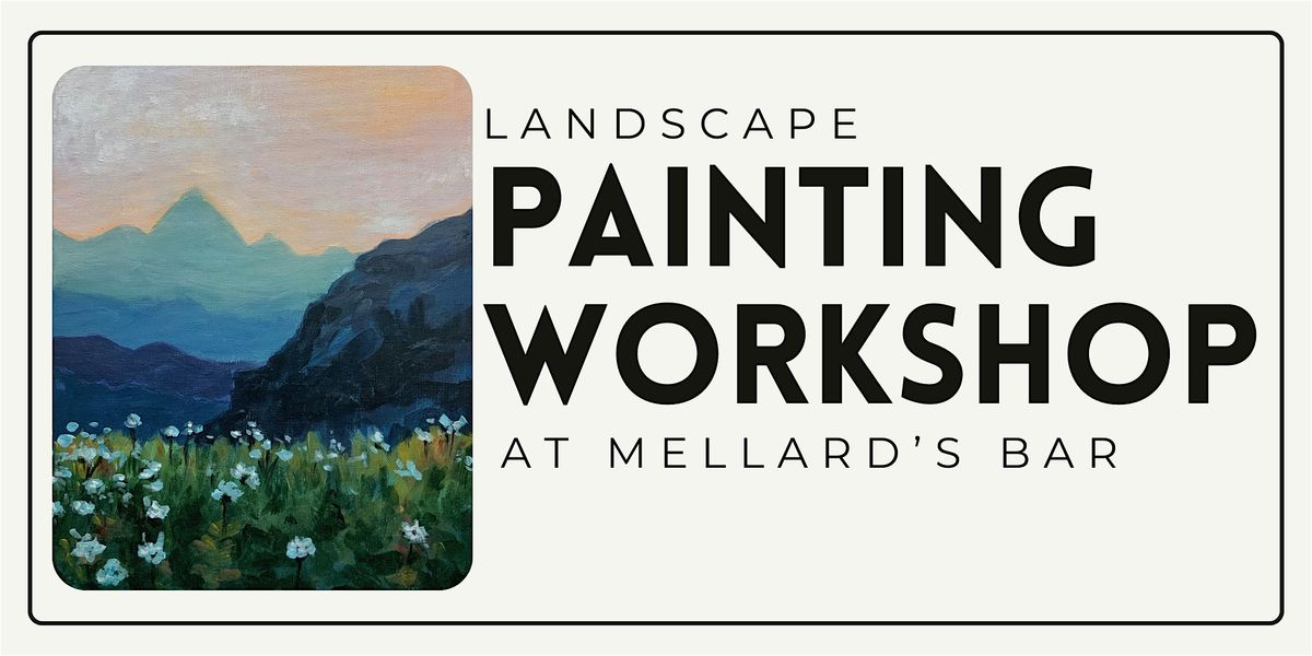 Painting Workshop at Mellard's Bar, 30 November | Event in Newcastle-under-Lyme | AllEvents