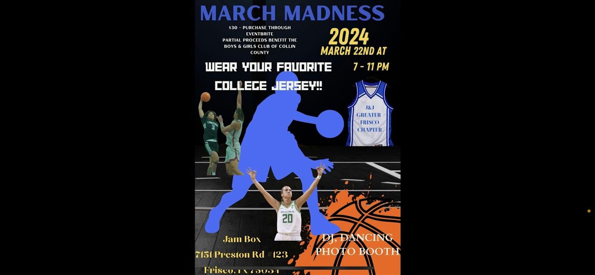 Spring Fling "March Madness Style" Greater Frisco Chapter Teen Party