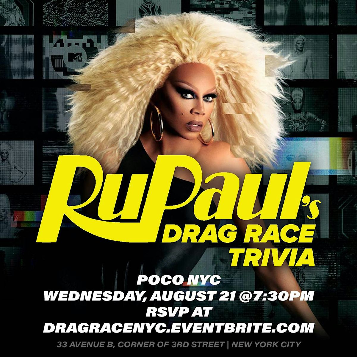 RuPauls Drag Race Trivia, Poco NYC, New York, 21 August 2024 | AllEvents.in
