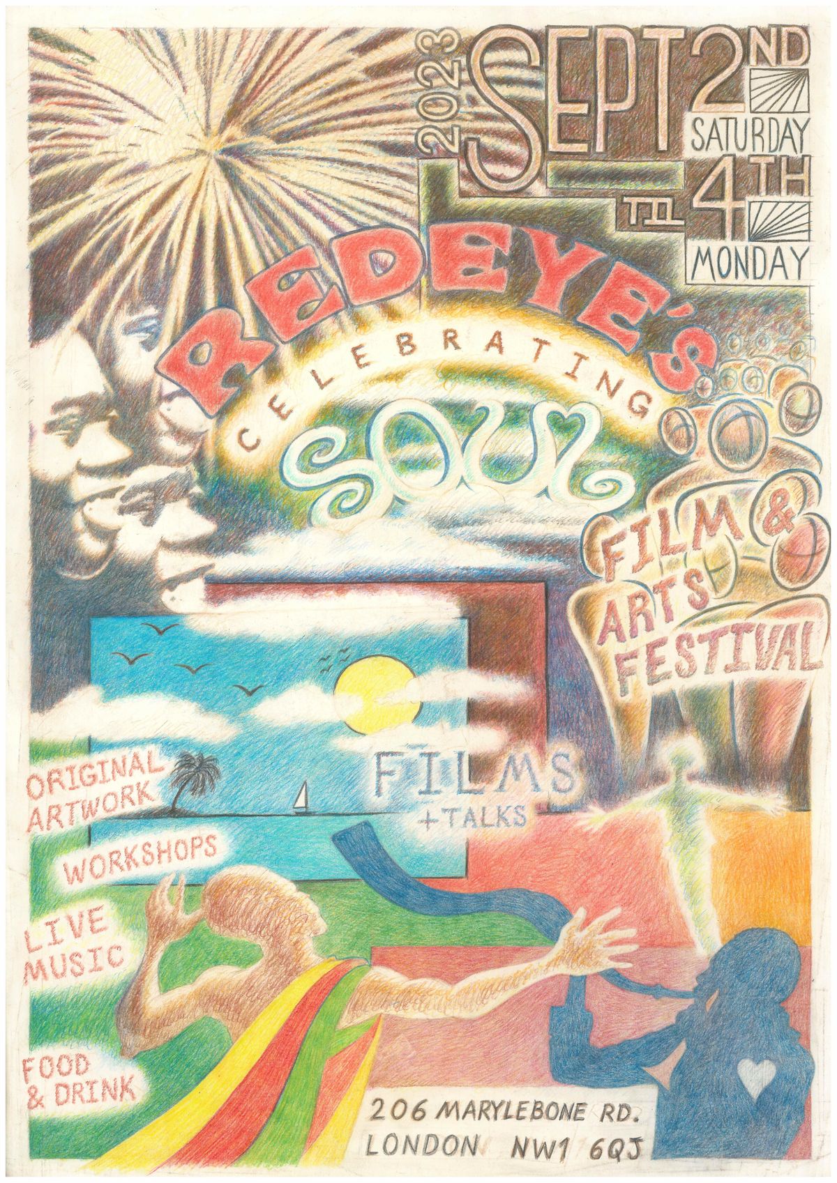 REDEYEs Celebrating Soul Film & Arts Festival, The Bomb Factory Art