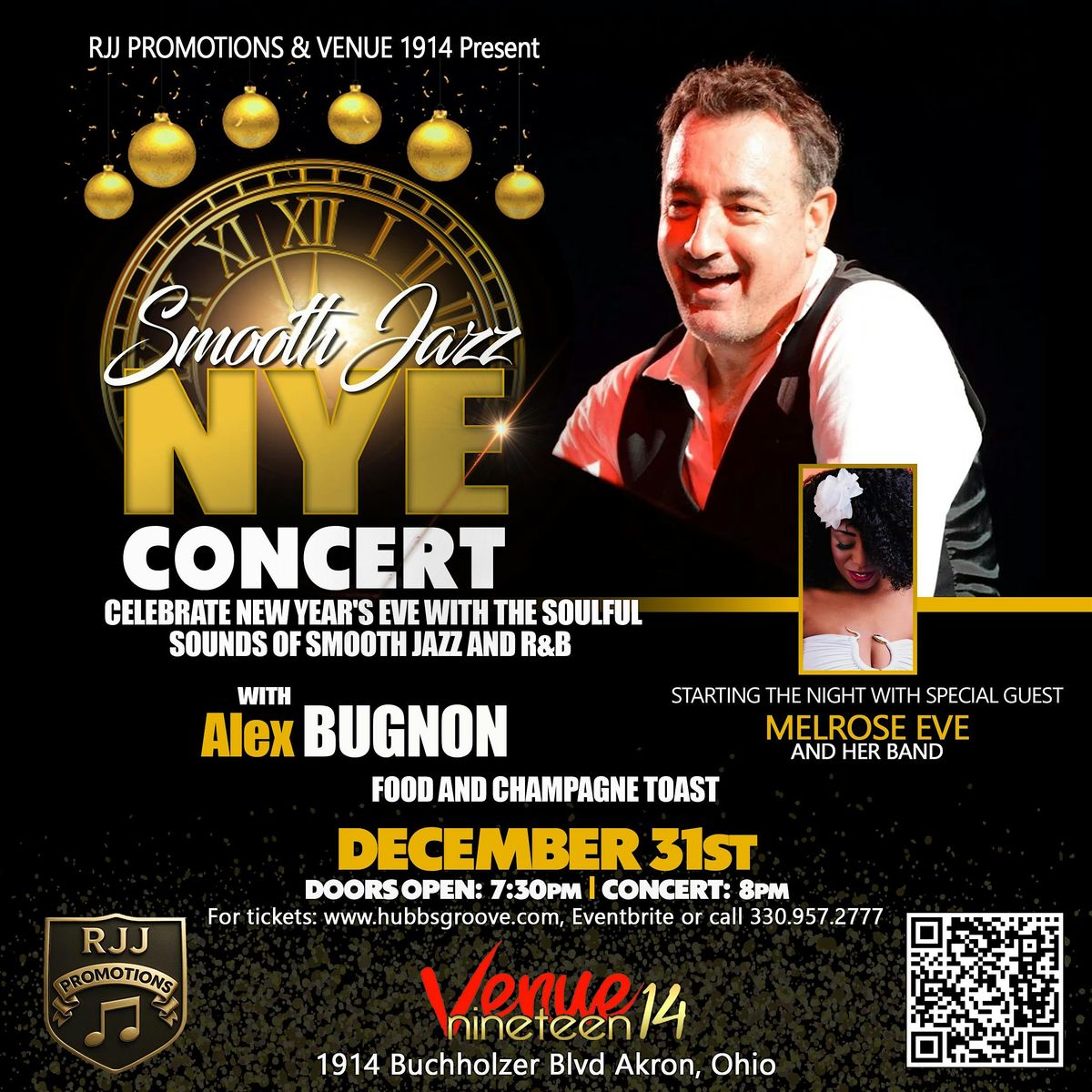Alex Bugnon Live at  Smooth Jazz and R&B  New Years Eve Celebration, 31 December | Event in Akron | AllEvents