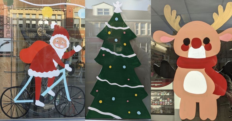 Hanham High Street Christmas Character Art Trail, Eclectic Gift Shop