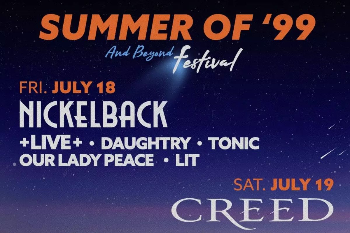 Summer of 99 and Beyond Festival - (Friday Pass) with Nickleback, +LIVE+, Daughtry, and more!, 18 July | AllEvents