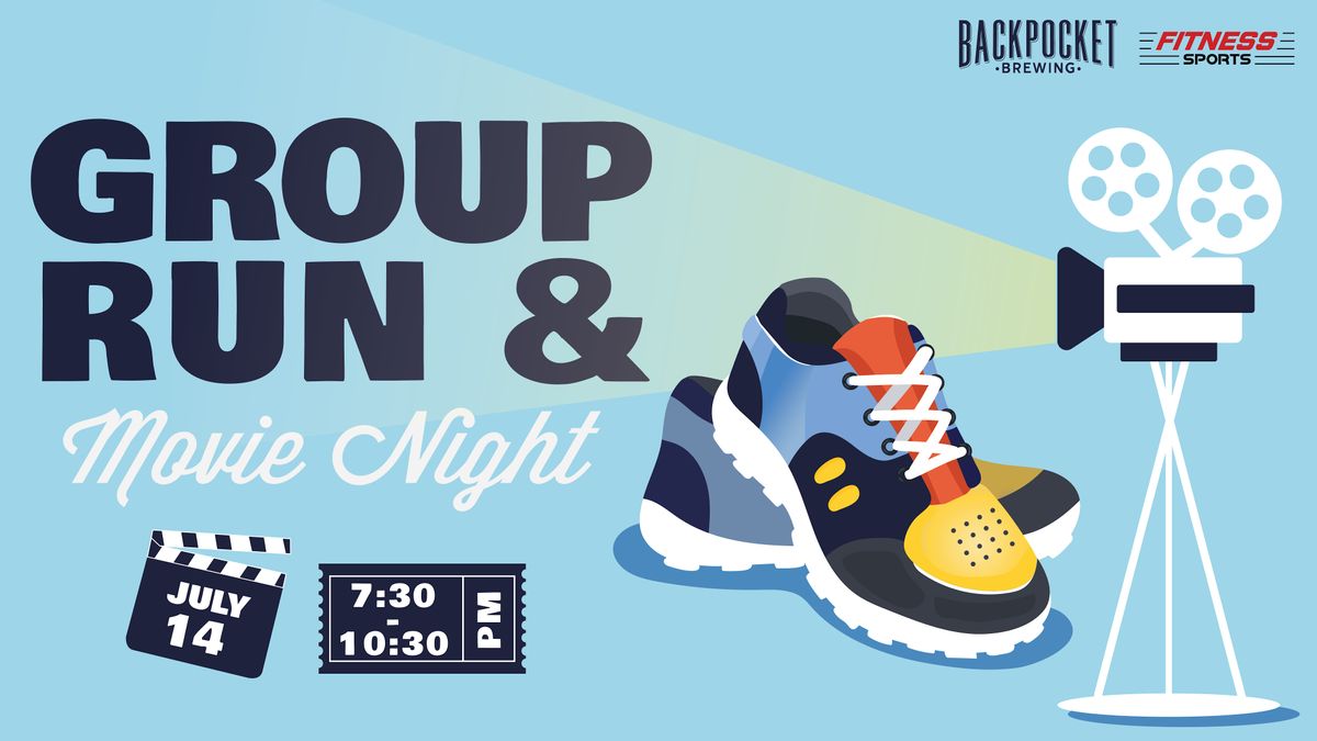 Group Run & Movie Night!, Backpocket Brewing, Coralville, 14 July 2023