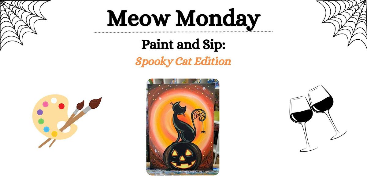 Paint and Sip Spooky Cat Edition, LifePower Chiropractic Utica Dr