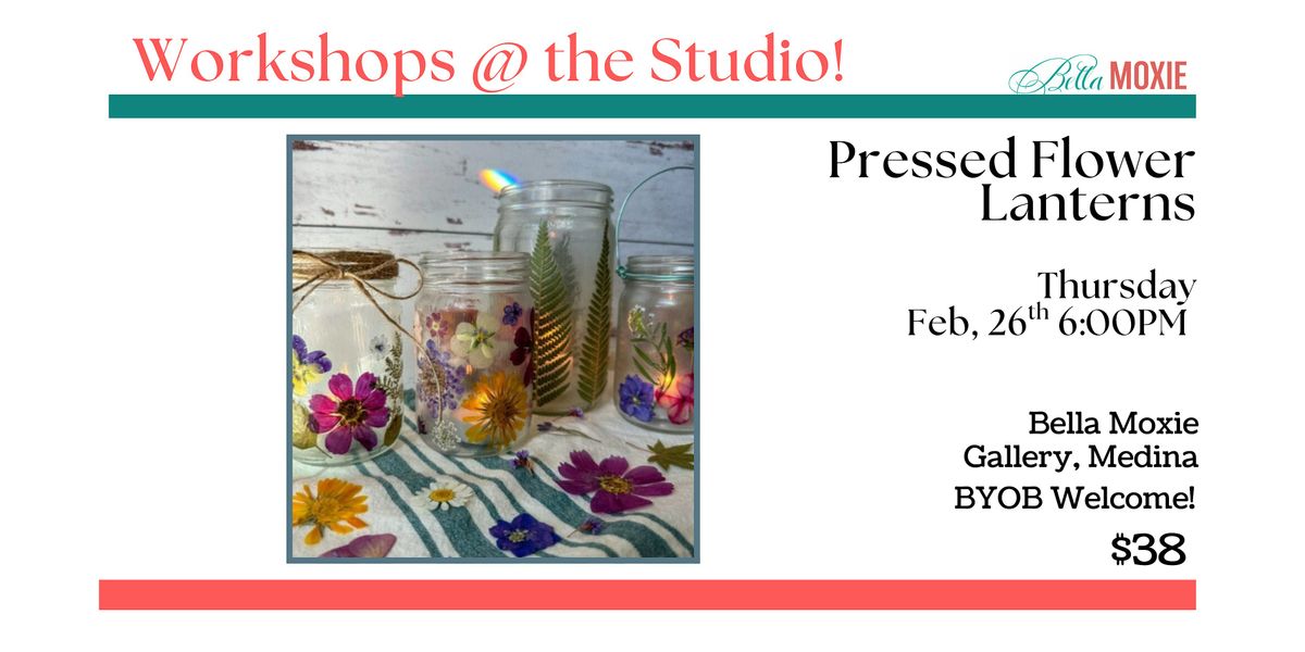 Pressed Flower Lanterns