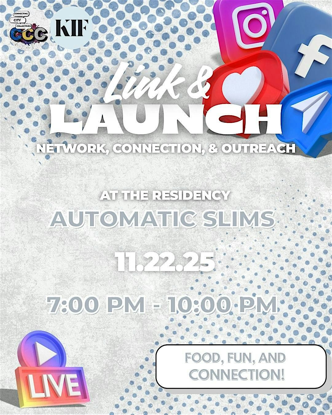 Link & Launch, 22 November | Event in Memphis | AllEvents