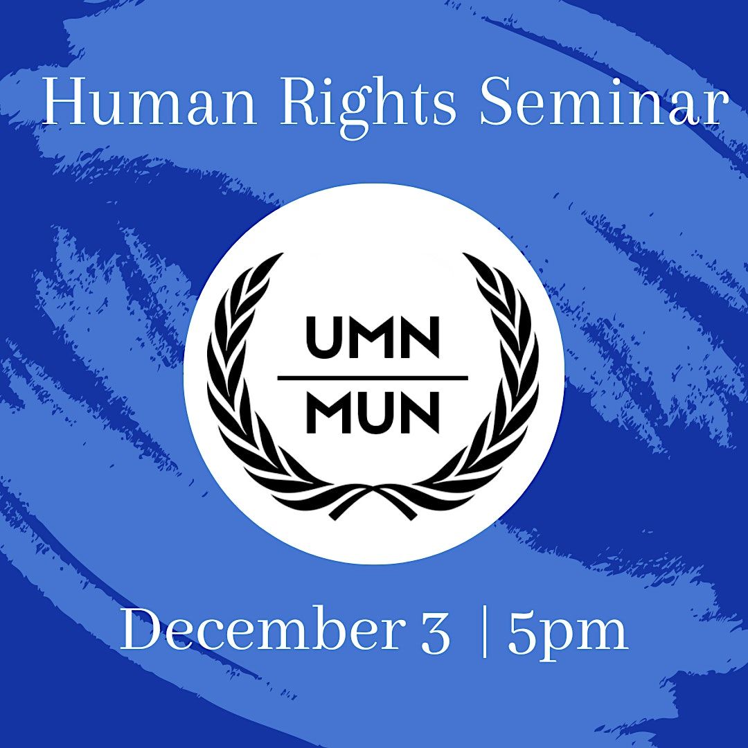 UMN Model UN 4th Annual Human Rights Seminar Inequality In Education