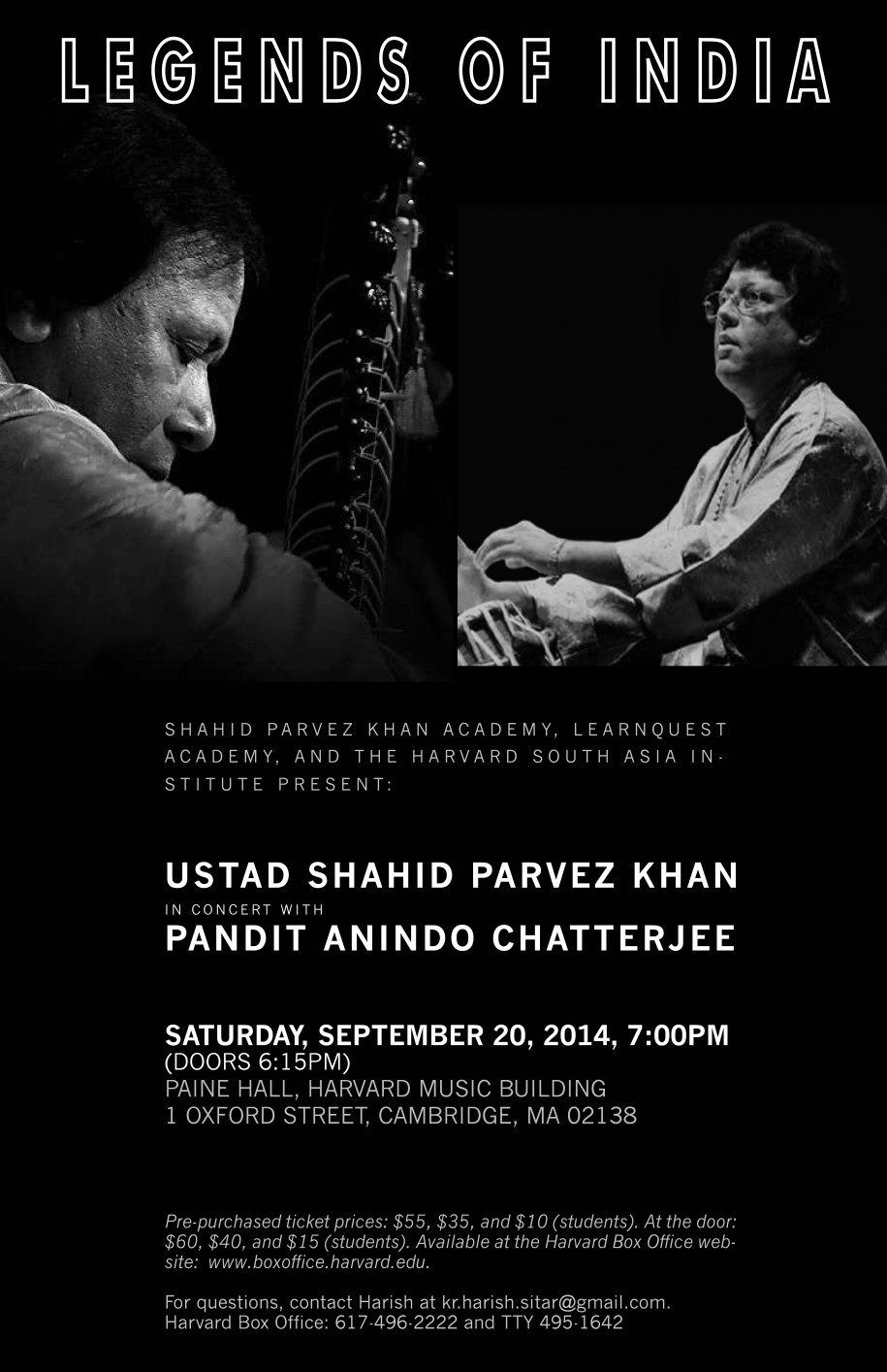 Shahid Parvez at Musical Instrument Museum - MIM Music Theater, 30 August | Event in Phoenix | AllEvents
