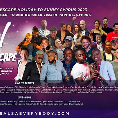 TROPICAL DANCE ESCAPE HOLIDAY TO SUNNY CYPRUS SEPTEMBER 2023