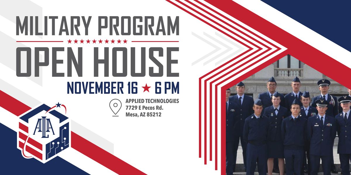 ALA Applied Technologies Military Program Open House 11/16, American