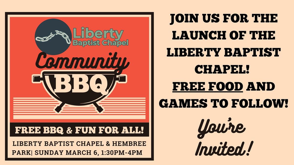 Liberty Baptist Chapel Launch & Community BBQ, Digimax Theatres