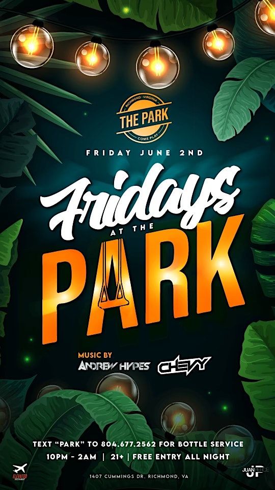 Fridays At The Park RVA, The Park RVA, Richmond, 26 May to 24 May |  AllEvents.in