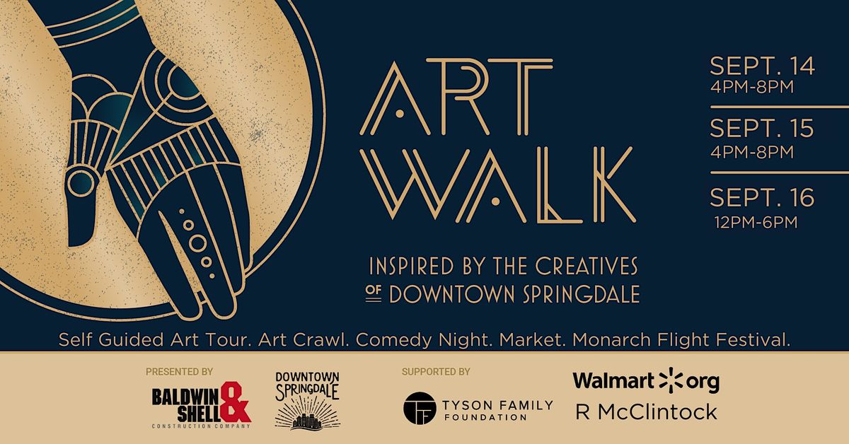 Downtown Springdale Fall ART WALK 2023, The Apollo on Emma, Springdale