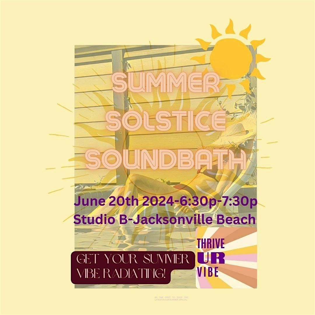 Summer Solstice Sound Bath, 1537 Penman Rd, Jacksonville Beach, 20 June ...