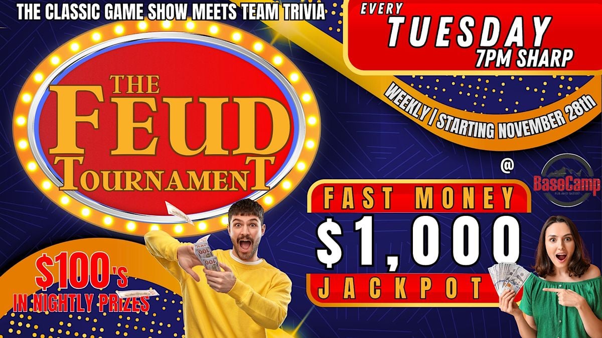 $1000 Family Feud @ Basecamp (Lisle) | Event in Lisle | AllEvents