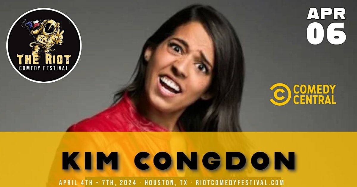 Riot Comedy Festival presents Kim Congdon (Comedy Central), Rudyard's