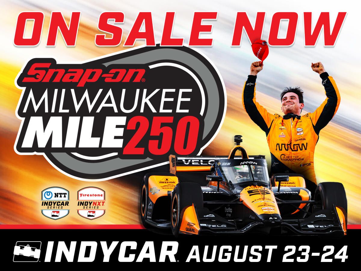 Snap On Milwaukee Mile IndyCar Series 250 at Wisconsin State Fair Park - Milwaukee Mile Raceway, 24 August