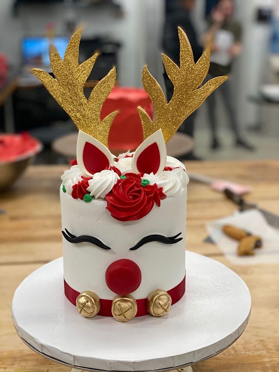 Tea Cakes Rudolph Christmas Reindeer Cake Rudolph The Red Nosed Reindeer Cake, 53% OFF