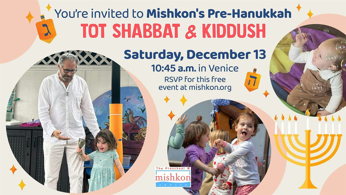 Community Tot Shabbat and Kiddush, 13 December | Event in Los Angeles | AllEvents