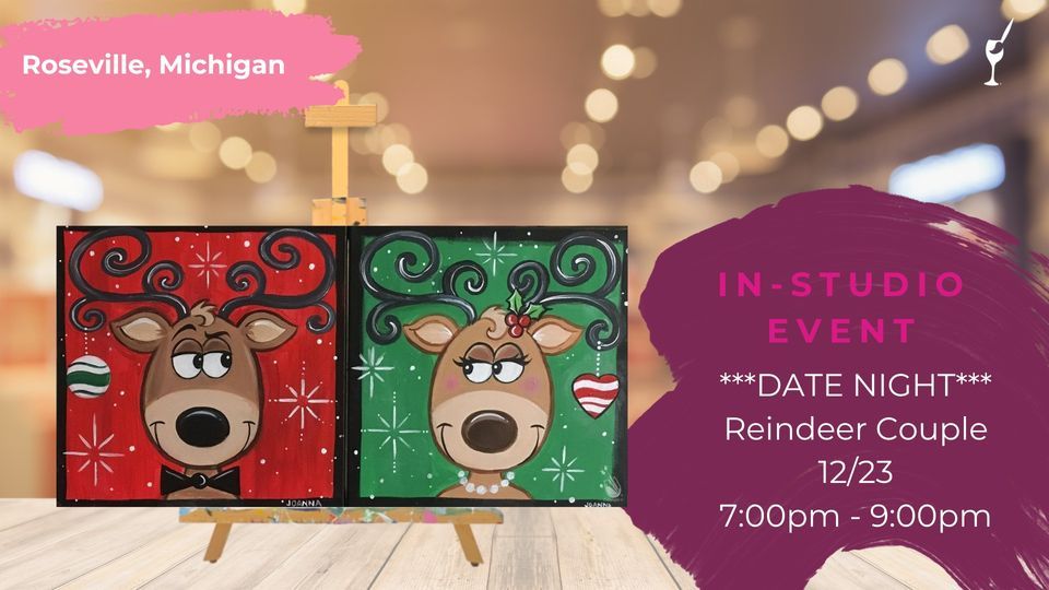 A Holidate, Painting with a Twist (Roseville, MI), December 23 2023
