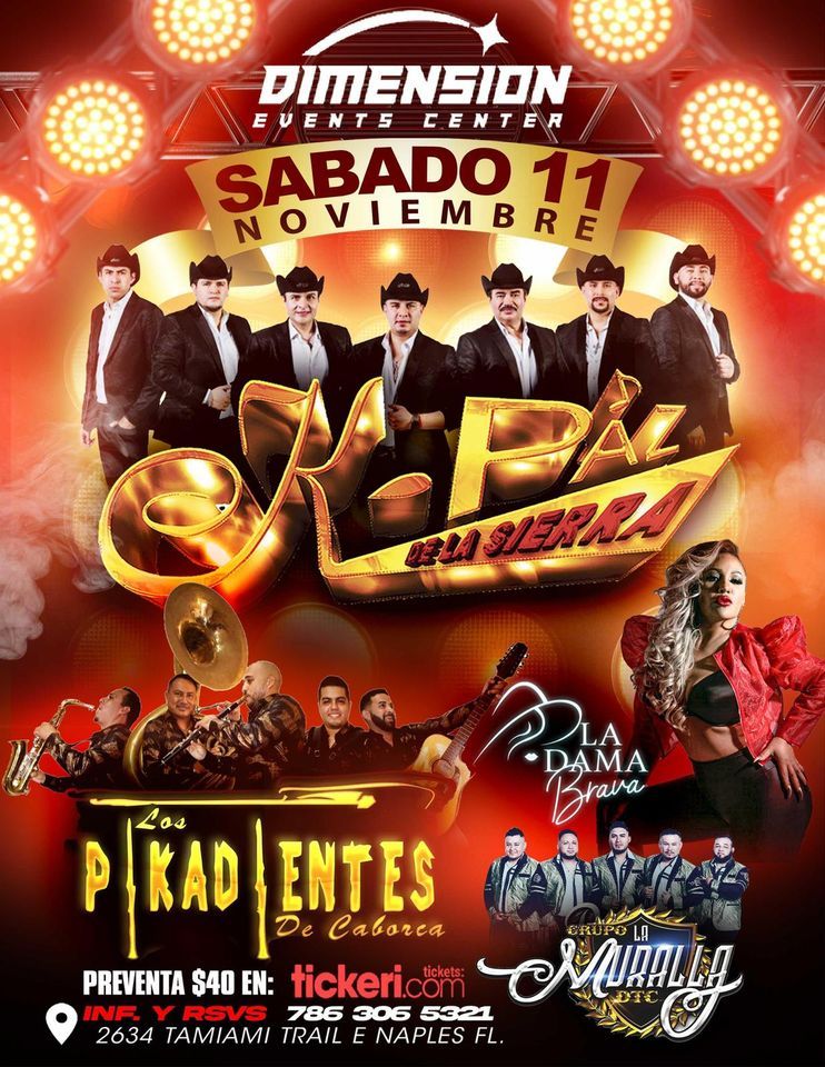 ?? Naples, Fl / KPaz De La Sierra, Los Picadientes, La Dama Brava