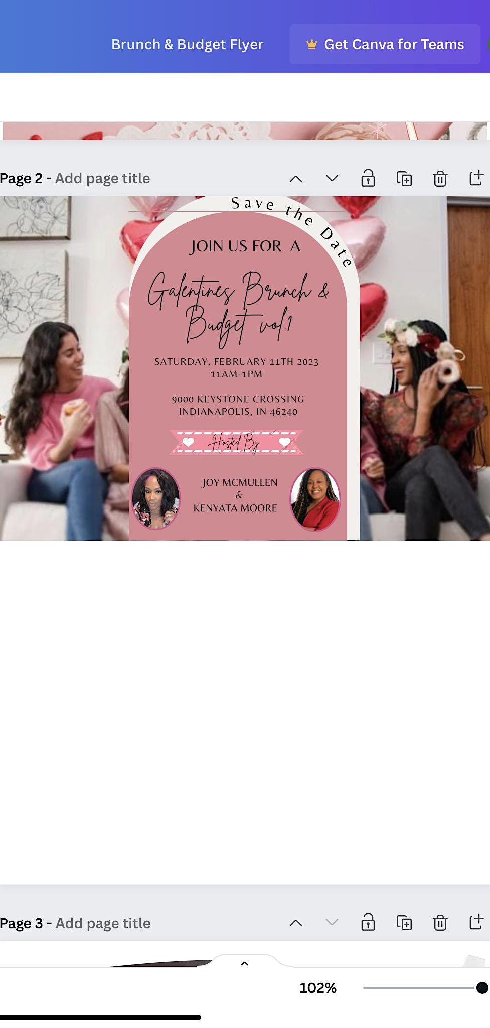 Pretty Girls Brunch & Budget, 9000 Keystone Crossing, Indianapolis