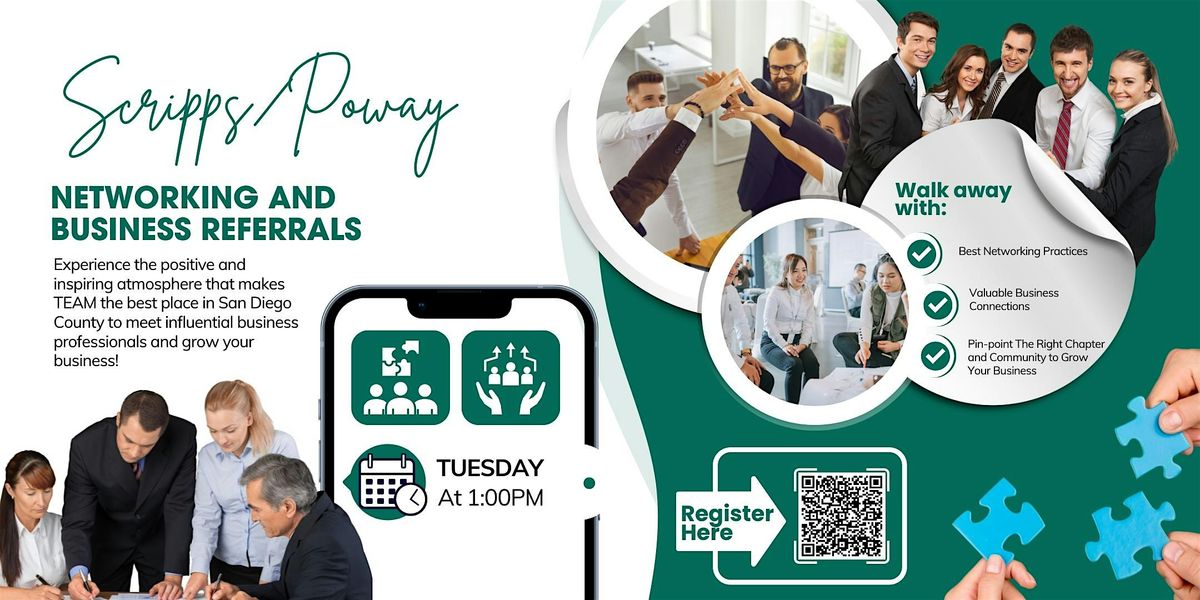 Scripps/Poway TEAM  - Networking and Business Referrals - | Event in San Diego | AllEvents