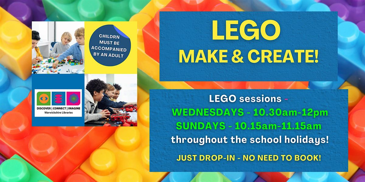 LEGO Make & Create @ Nuneaton Library | Event in Nuneaton | AllEvents