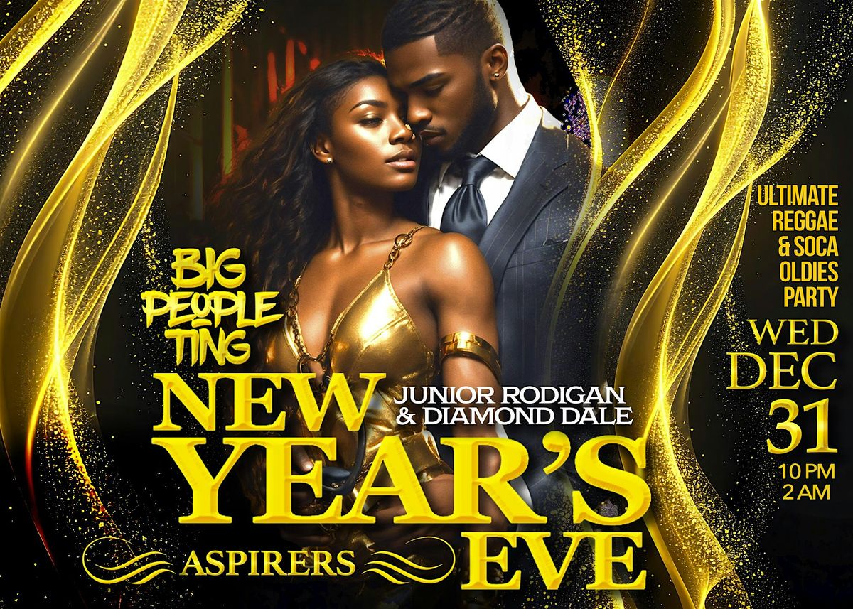 BIG PEOPLE TING: New Year's Eve Reggae Soca Oldies Party, 31 December | Event in Boston | AllEvents